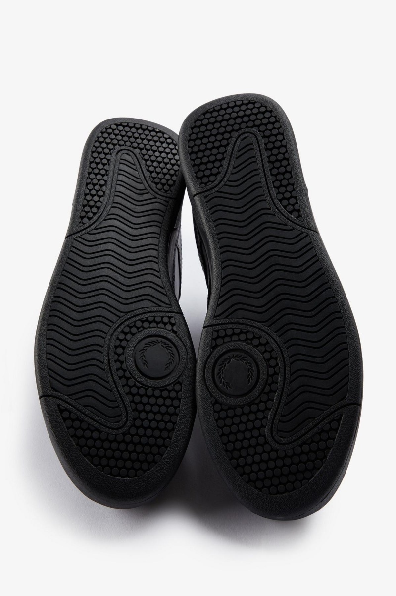 Fred Perry B300 Schuhe Herren Schwarz | GCHUC18393